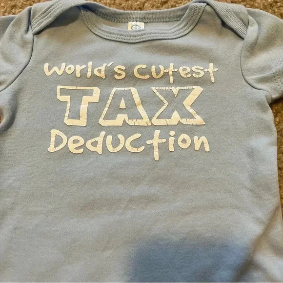 World’s cutest tax deduction onesie - Picture 2 of 2